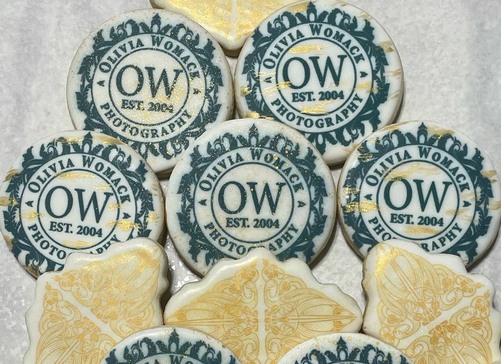 Custom Logo Cookies